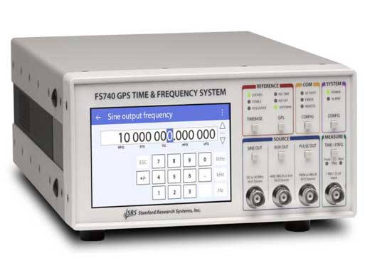 通過FS740設備利用GPS/北斗馴服銣鐘